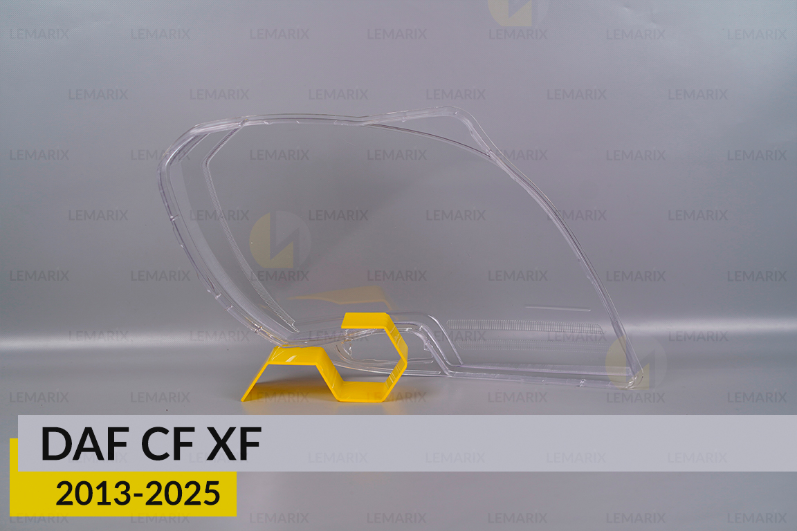 Скло фари DAF CF XF (2013-2025) ліве