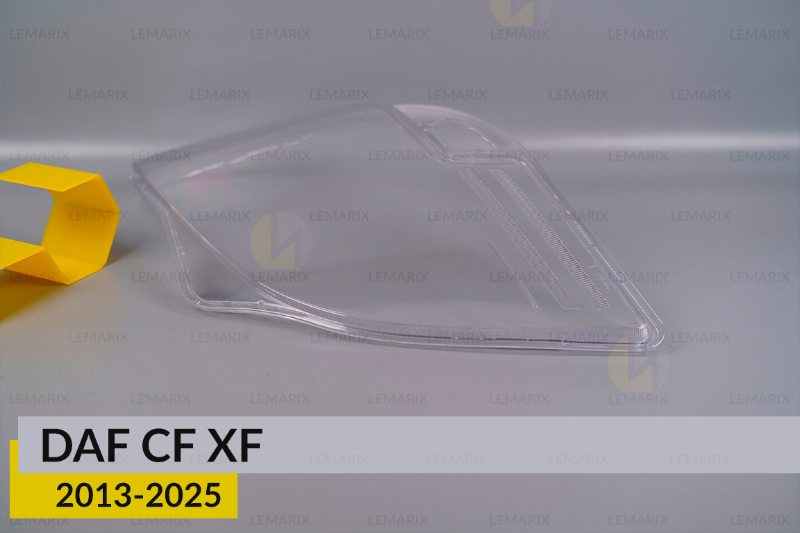 Скло фари DAF CF XF (2013-2025) ліве
