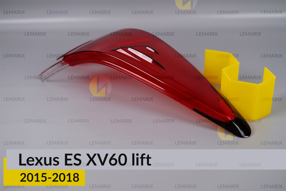 Скло заднього ліхтаря зовнішнє в крилі Lexus ES XV60 (2015-2018) рест ліве