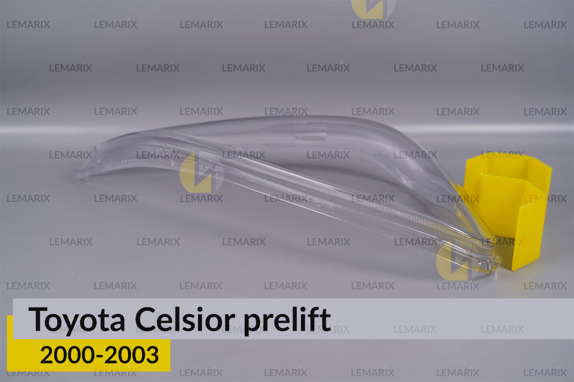 Скло фари Toyota Celsior (2000-2003) дорест праве