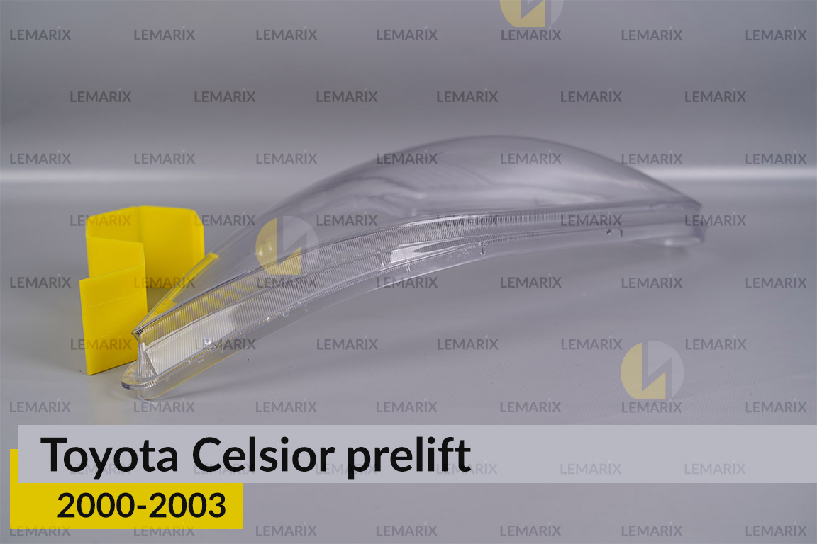 Скло фари Toyota Celsior (2000-2003) дорест праве