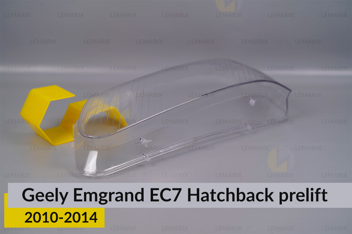 Скло фари Geely Emgrand EC7 Hatchback (2010-2014) дорест ліве