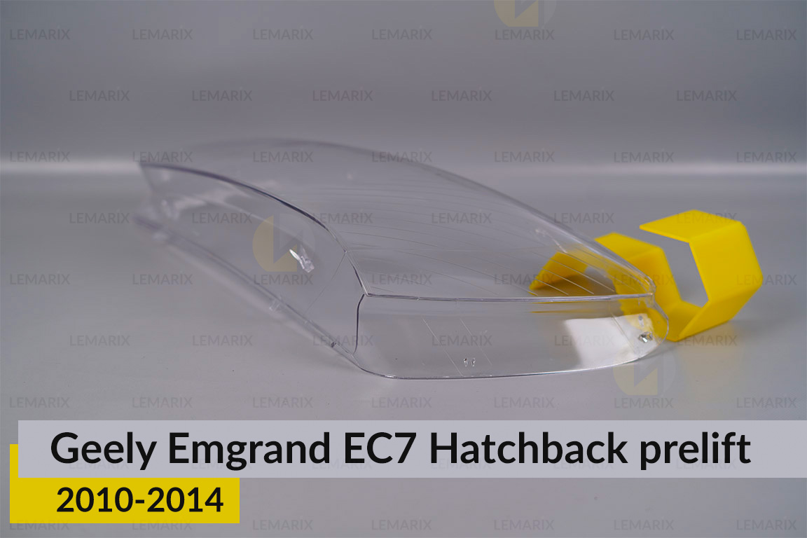 Скло фари Geely Emgrand EC7 Hatchback (2010-2014) дорест ліве