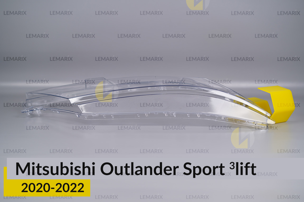 Скло фари Mitsubishi Outlander Sport (2020-2022) 3 рест праве