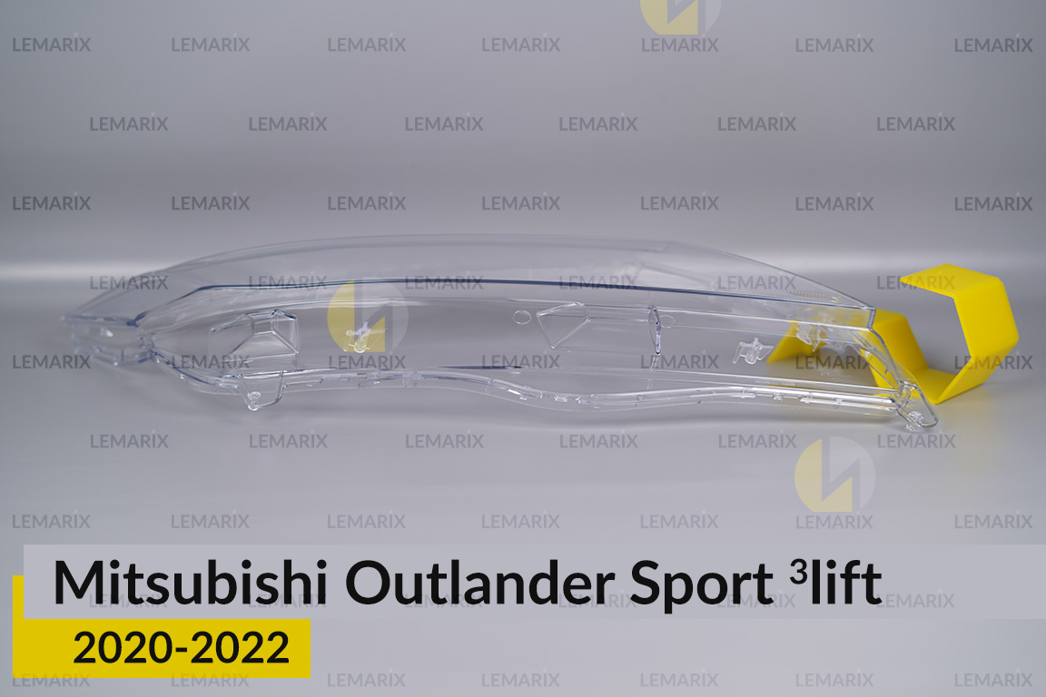 Скло фари Mitsubishi Outlander Sport (2020-2022) 3 рест праве