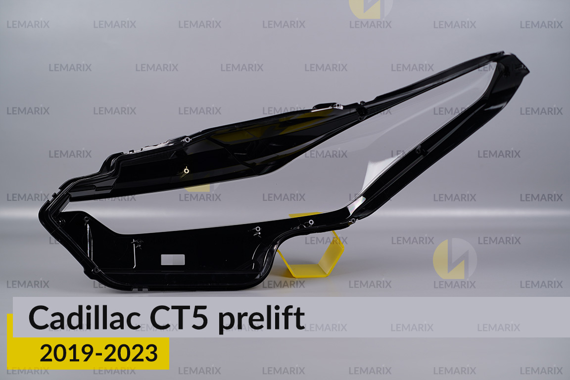 Скло фари Cadillac CT5 (2019-2023) дорест праве