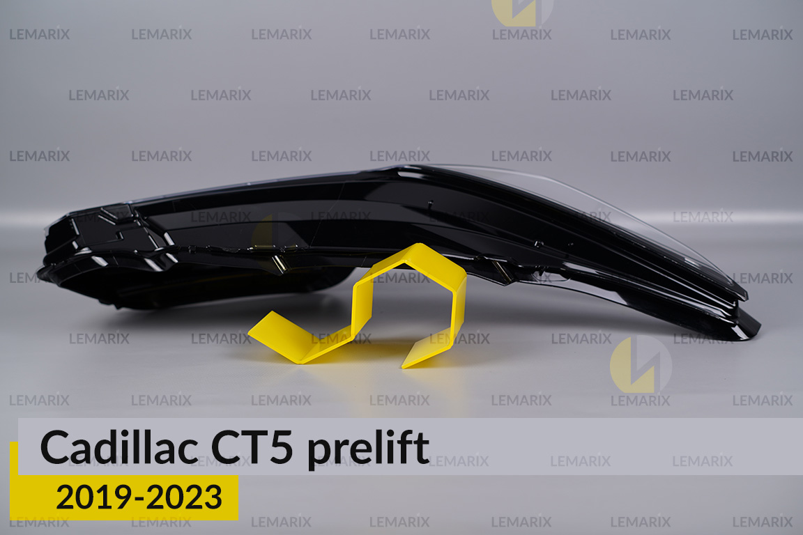 Скло фари Cadillac CT5 (2019-2023) дорест праве