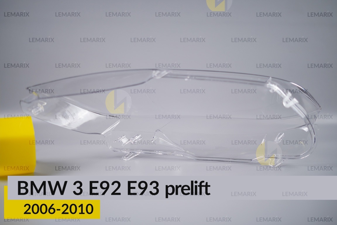 Скло фари BMW 3 E92 E93 (2006-2010) дорест ліве