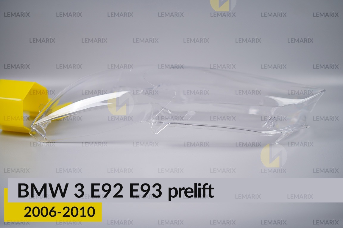 Скло фари BMW 3 E92 E93 (2006-2010) дорест ліве