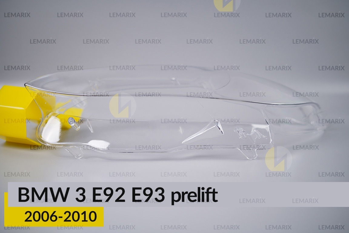 Скло фари BMW 3 E92 E93 (2006-2010) дорест ліве