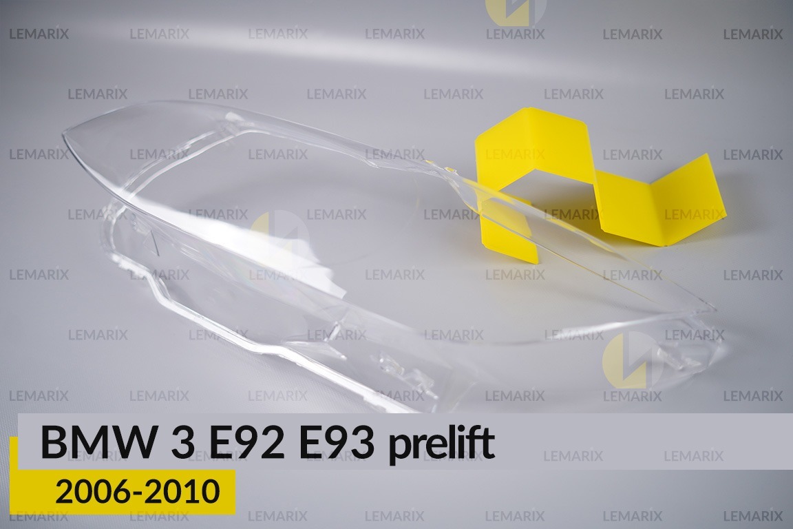 Скло фари BMW 3 E92 E93 (2006-2010) дорест ліве