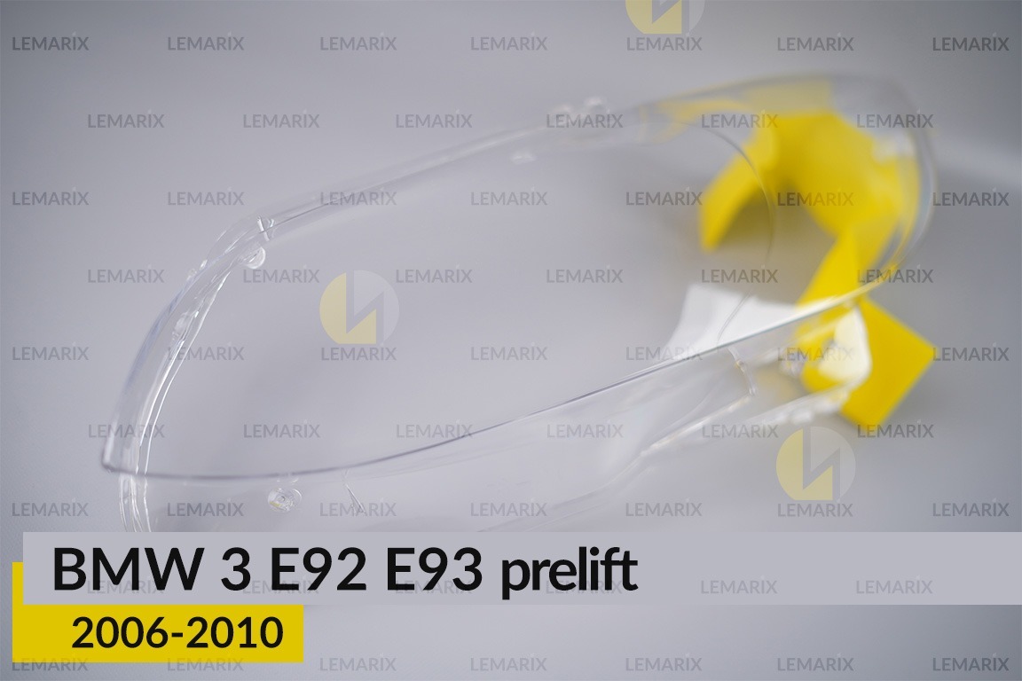 Скло фари BMW 3 E92 E93 (2006-2010) дорест ліве