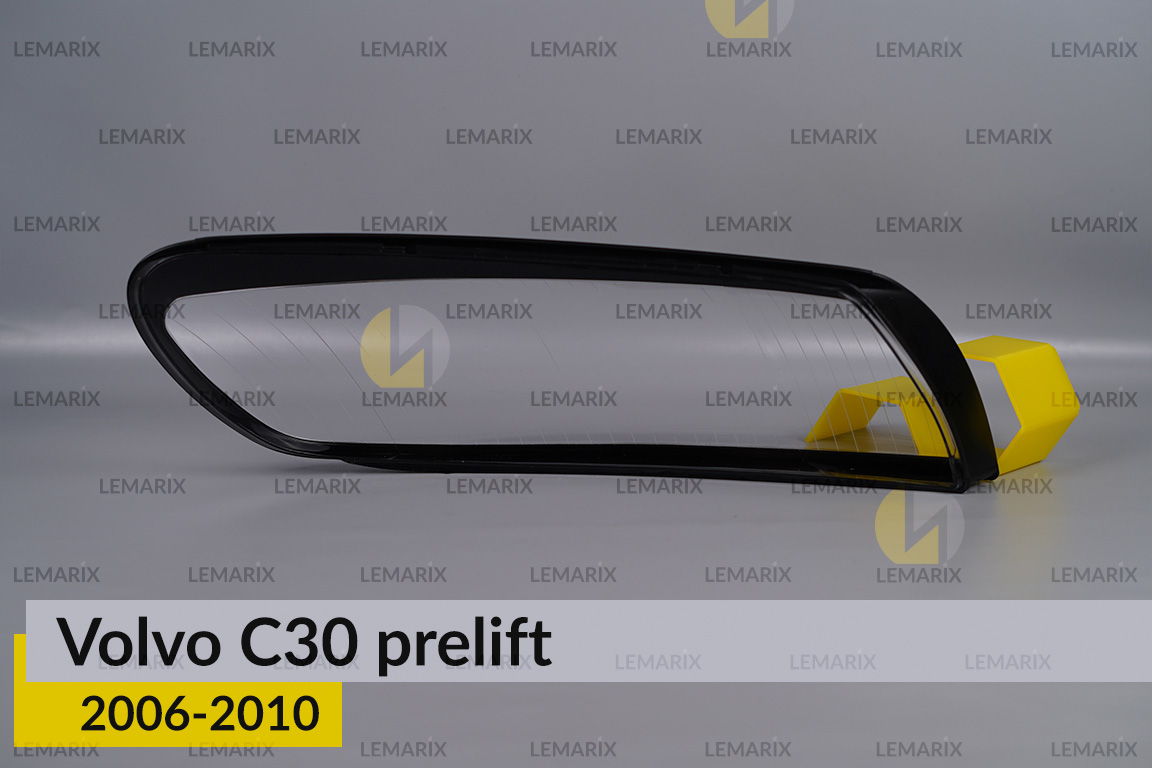 Скло фари Volvo C30 (2006-2010) дорест ліве