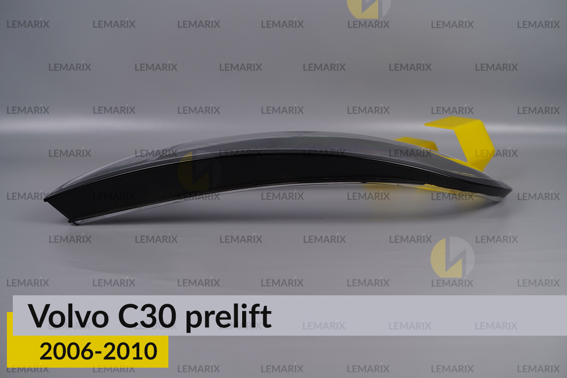 Скло фари Volvo C30 (2006-2010) дорест ліве