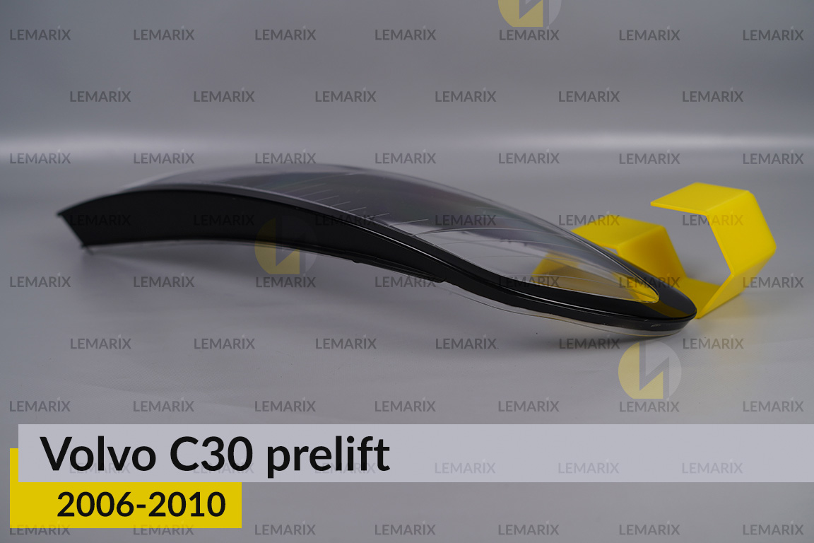 Скло фари Volvo C30 (2006-2010) дорест ліве