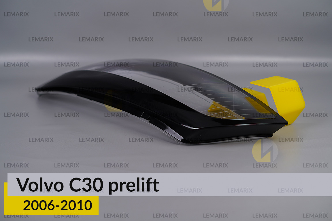 Скло фари Volvo C30 (2006-2010) дорест ліве