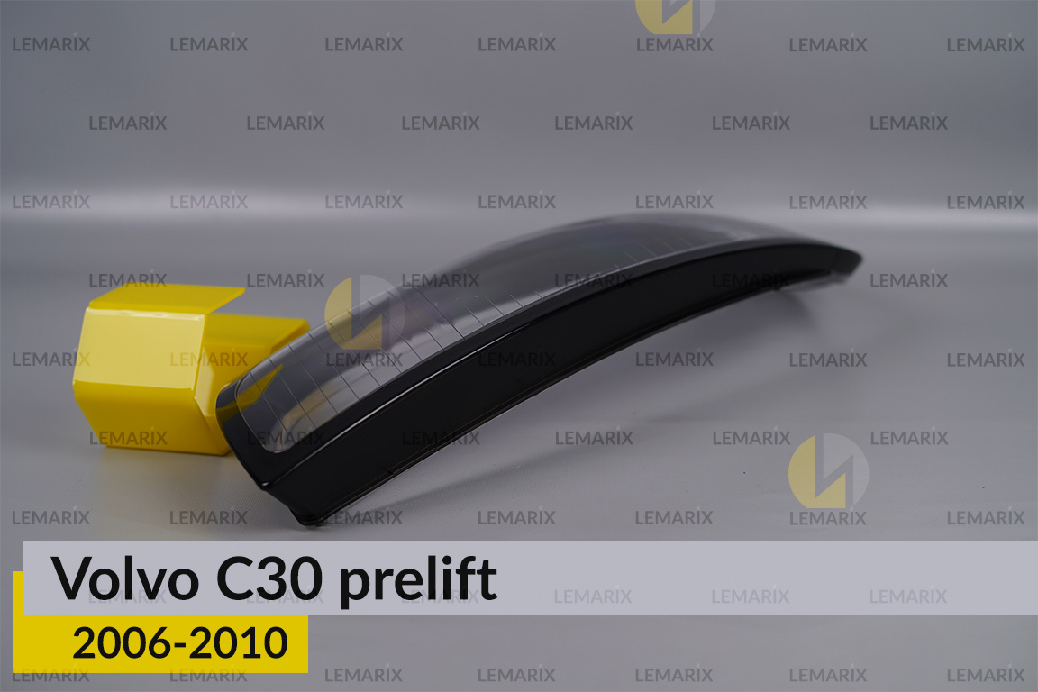 Скло фари Volvo C30 (2006-2010) дорест ліве