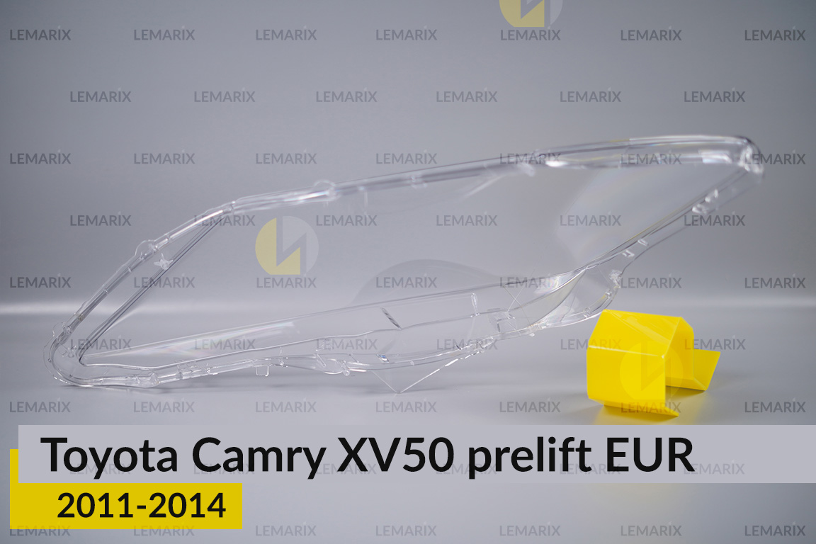 Скло фари Toyota Camry XV50 EUR (2011-2014) дорест праве
