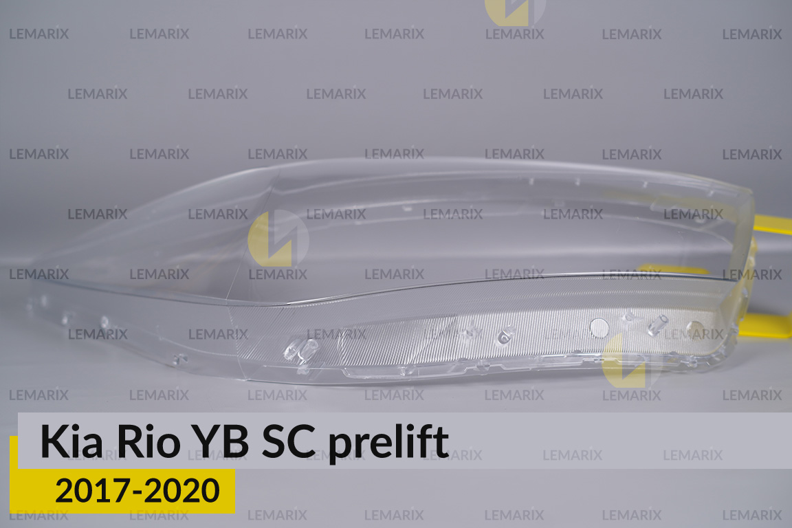 Скло фари Kia Rio YB SC (2017-2020) дорест праве