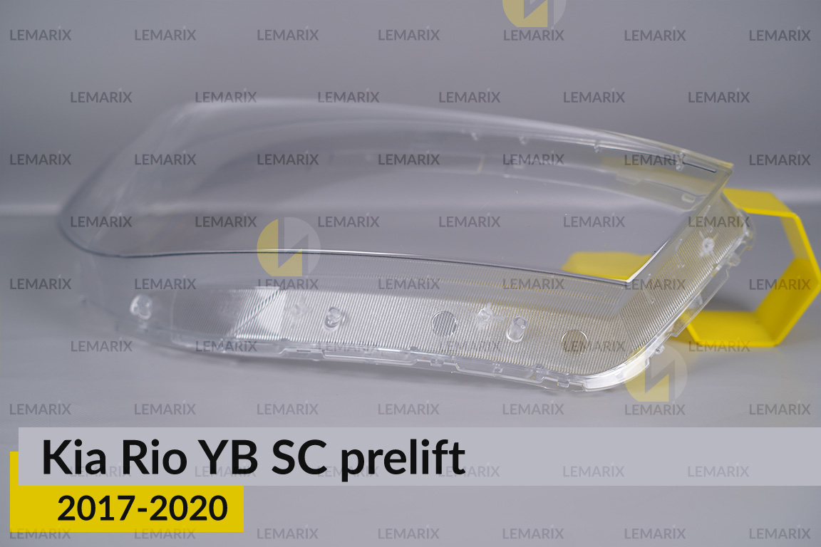 Скло фари Kia Rio YB SC (2017-2020) дорест праве