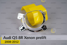 Хромована маска лінзи Audi Q5 8R Xenon (2008-2012) дорест права