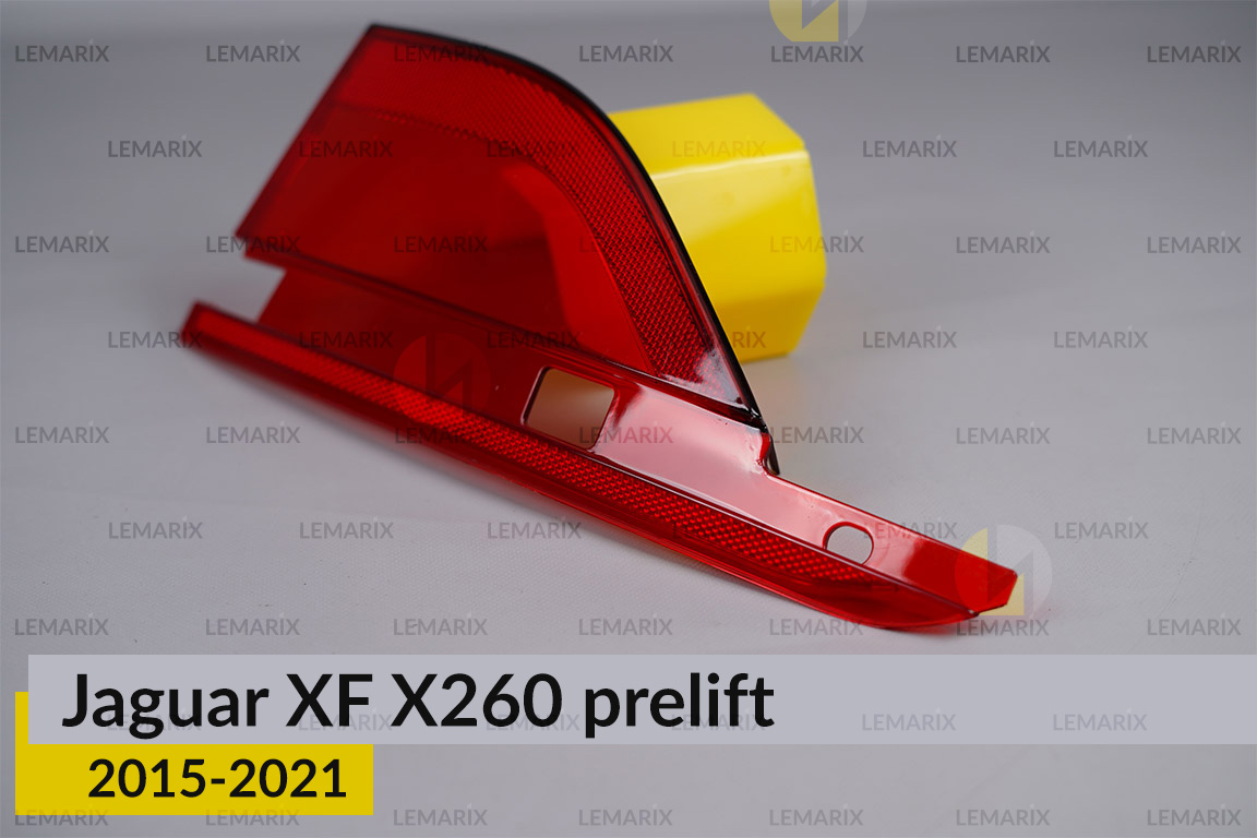 Скло заднього ліхтаря внутрішнє в кришці багажника Jaguar XF X260 (2015-2021) дорест праве