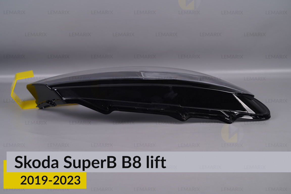 Скло фари Skoda SuperB B8 (2019-2023) рест праве