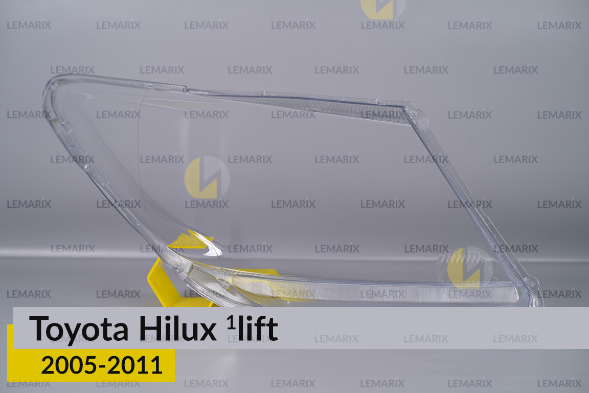 Скло фари Toyota Hilux (2005-2011) 1 рест ліве