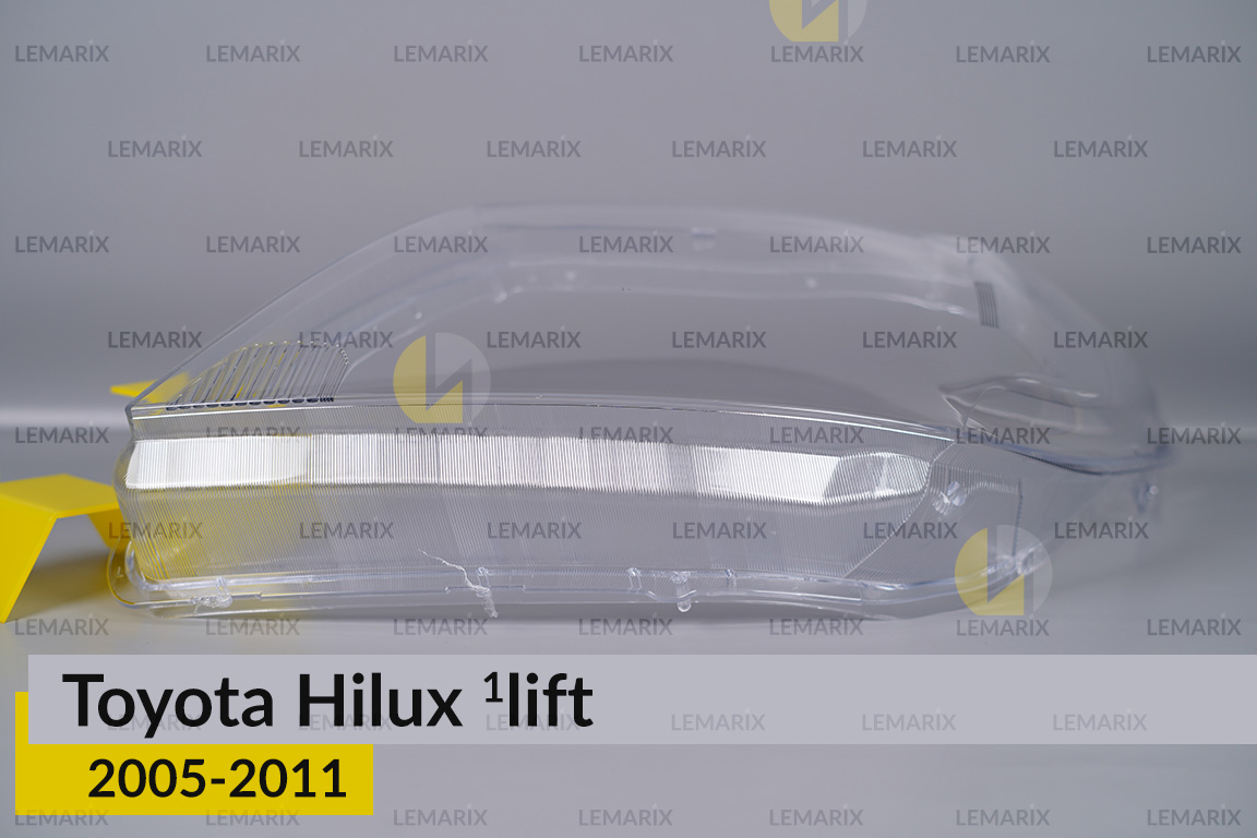 Скло фари Toyota Hilux (2005-2011) 1 рест ліве
