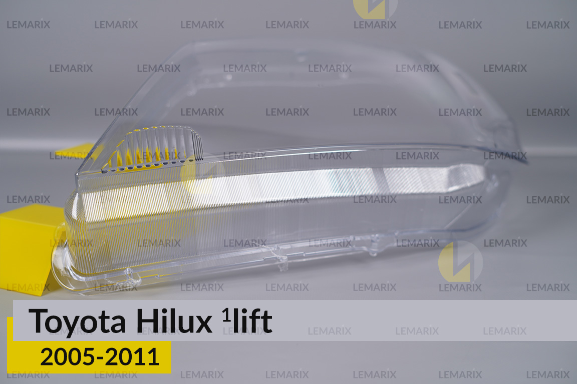 Скло фари Toyota Hilux (2005-2011) 1 рест ліве