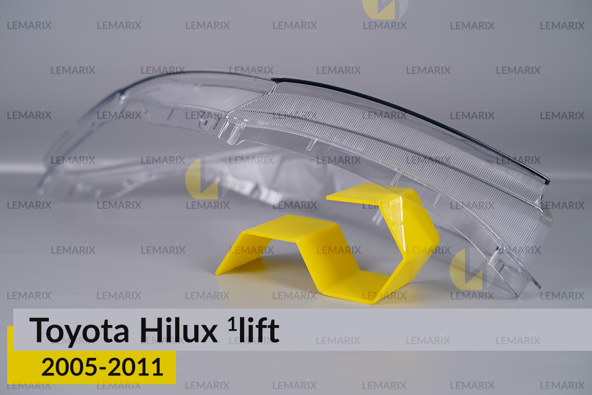 Скло фари Toyota Hilux (2005-2011) 1 рест ліве