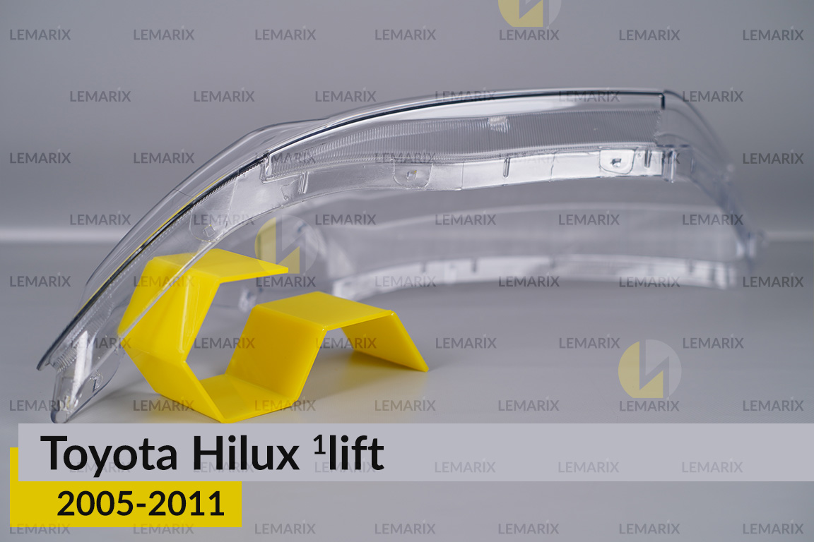 Скло фари Toyota Hilux (2005-2011) 1 рест ліве