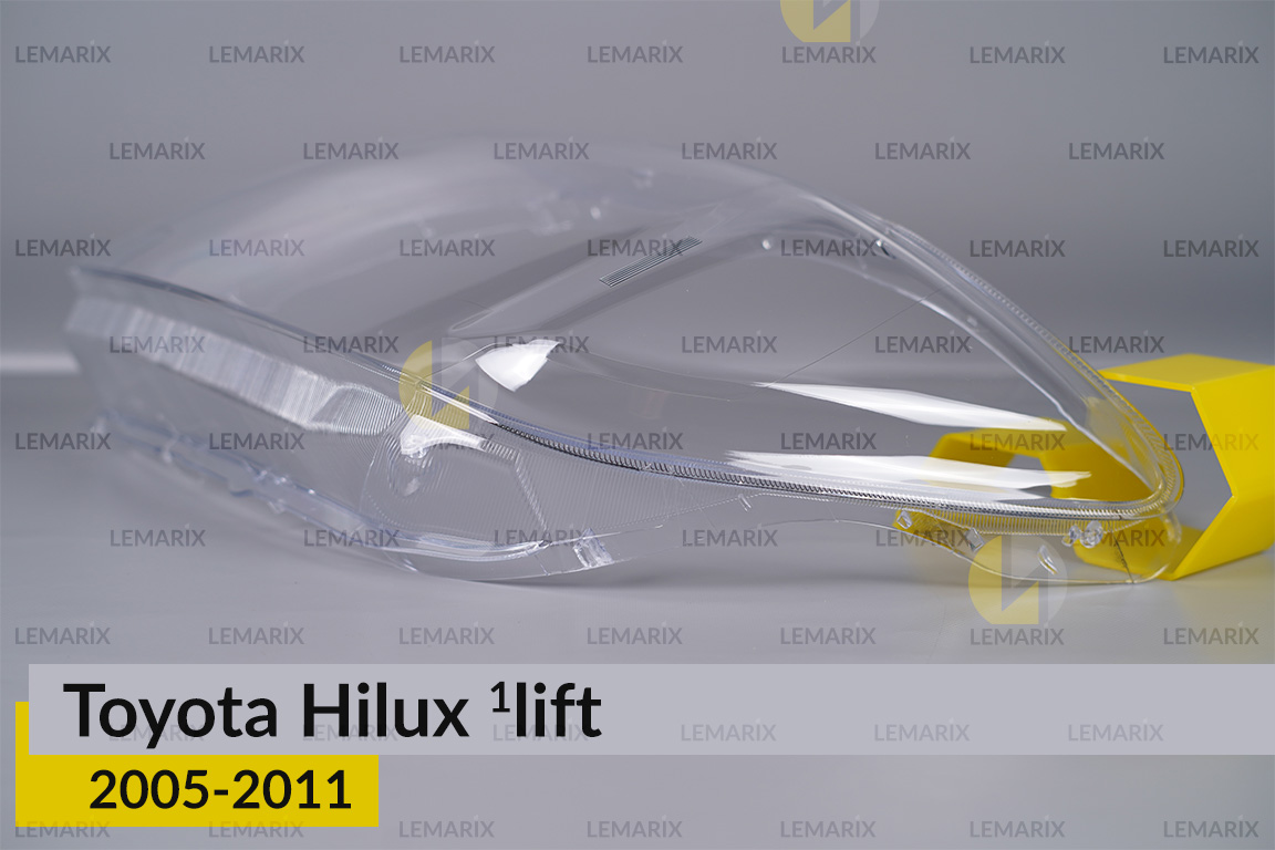 Скло фари Toyota Hilux (2005-2011) 1 рест ліве