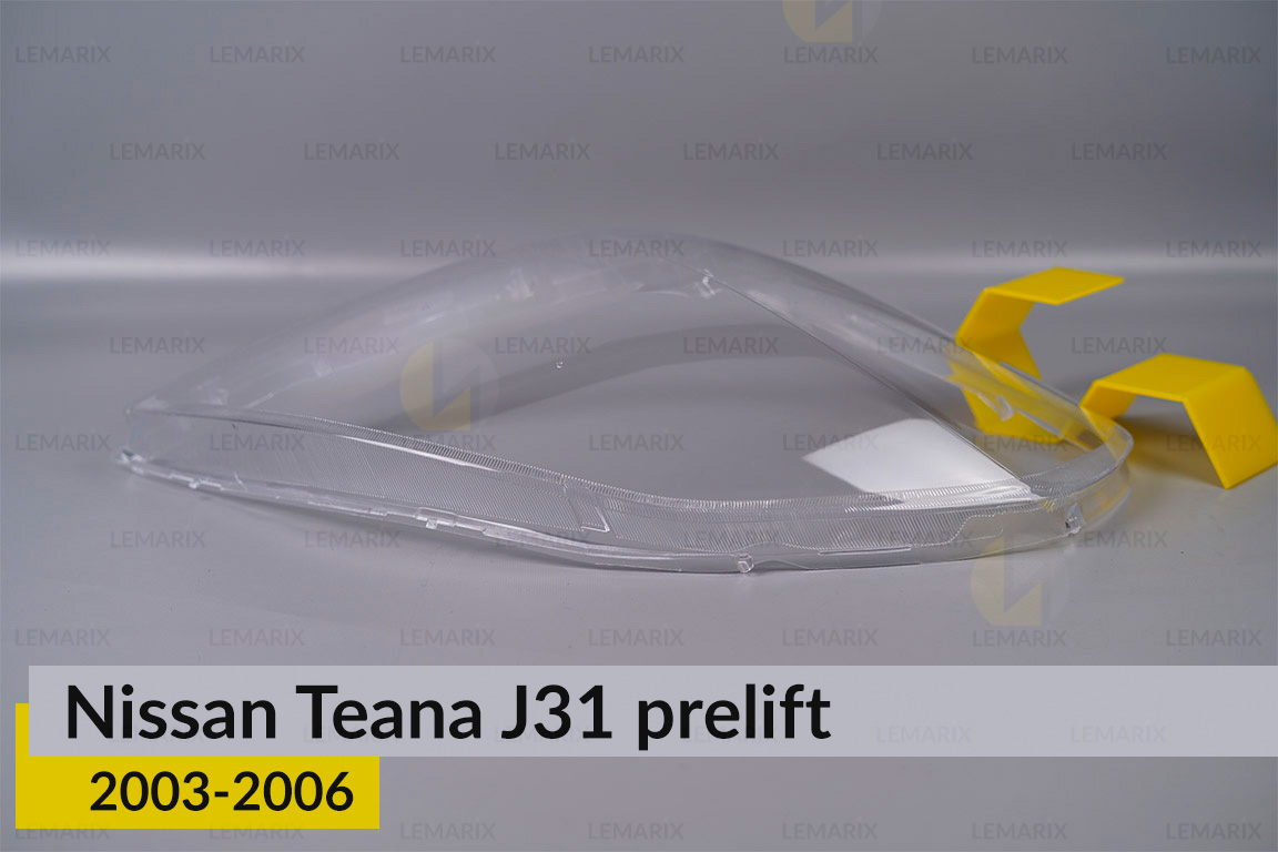 Скло фари Nissan Teana J31 (2003-2006) дорест праве