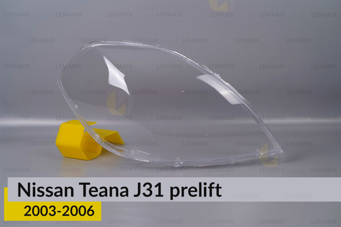 Скло фари Nissan Teana J31 (2003-2006) дорест праве