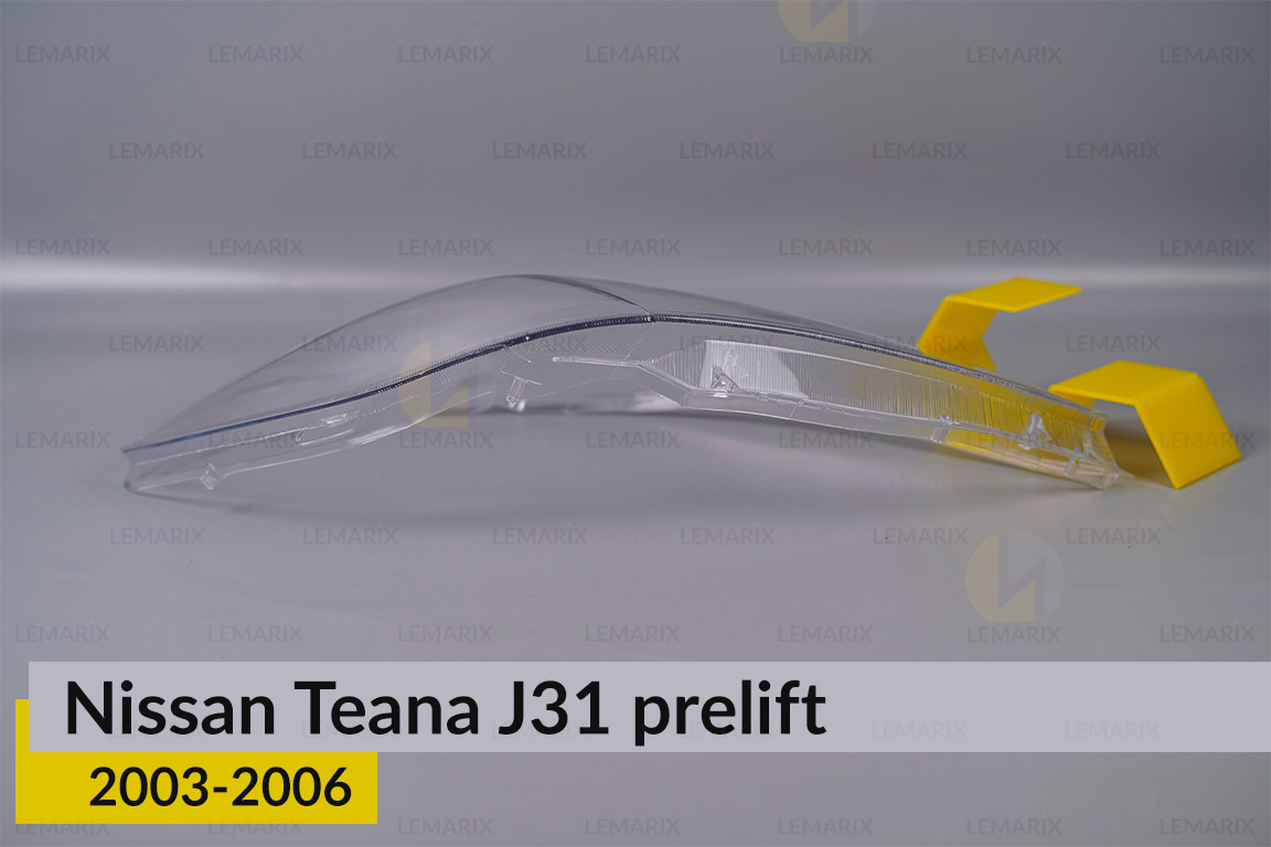 Скло фари Nissan Teana J31 (2003-2006) дорест праве
