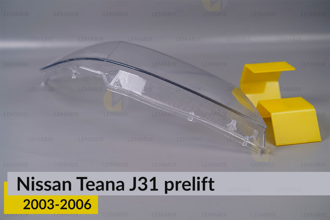 Скло фари Nissan Teana J31 (2003-2006) дорест праве