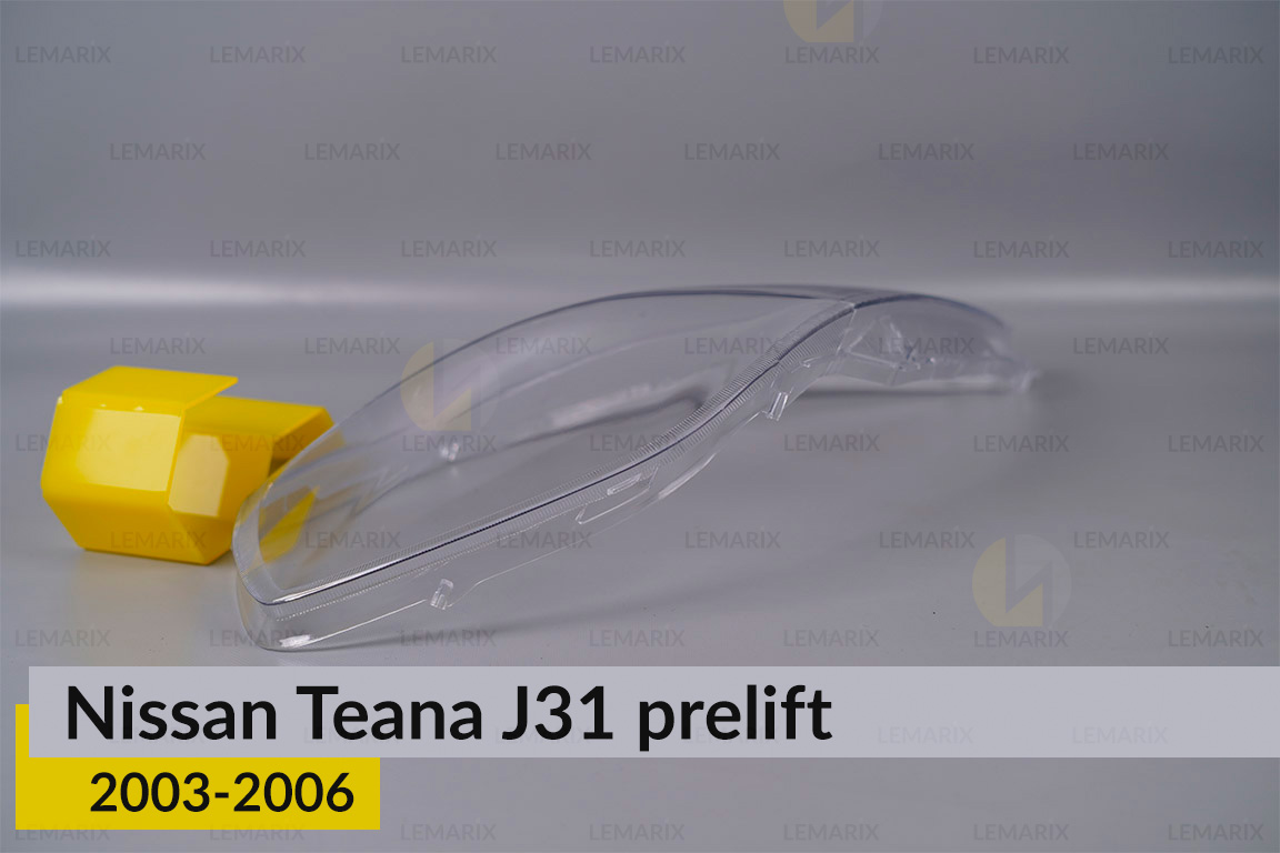 Скло фари Nissan Teana J31 (2003-2006) дорест праве