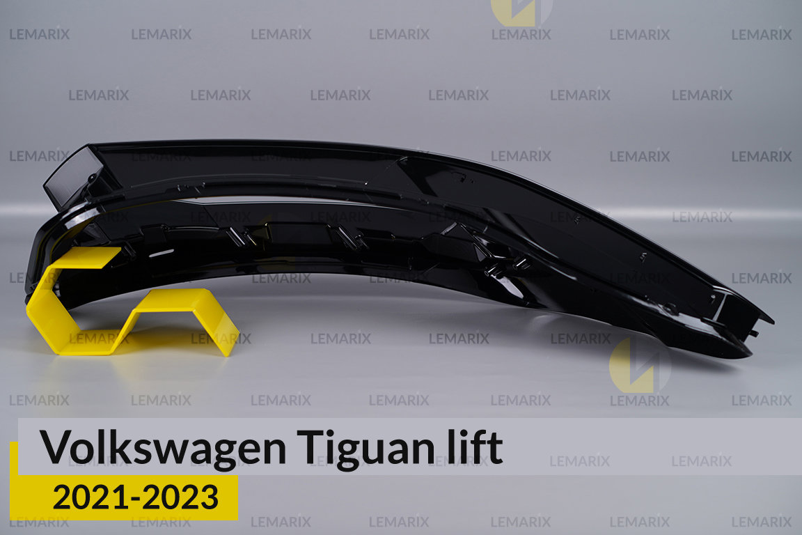 Скло фари VW Volkswagen Tiguan (2021-2023) рест праве