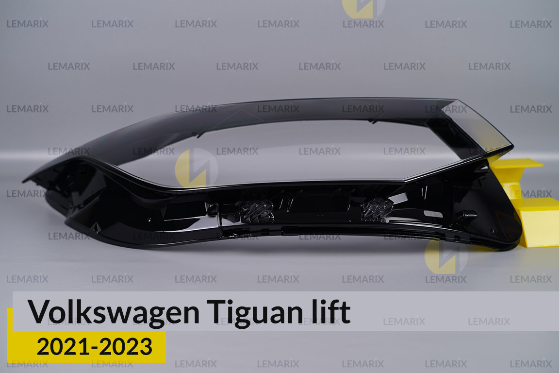 Скло фари VW Volkswagen Tiguan (2021-2023) рест праве