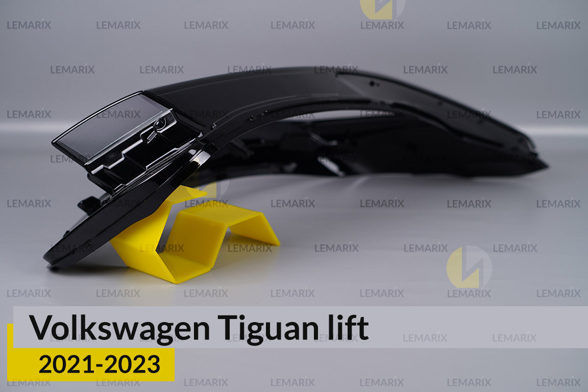 Скло фари VW Volkswagen Tiguan (2021-2023) рест праве