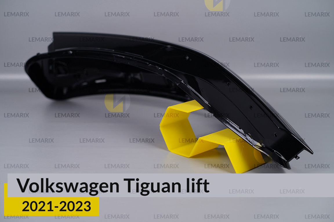 Скло фари VW Volkswagen Tiguan (2021-2023) рест праве
