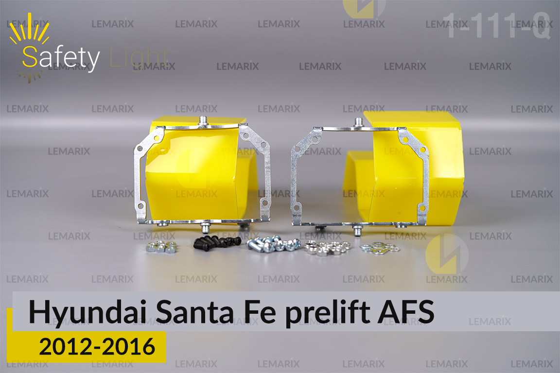 Перехідна рамка для Hyundai Santa Fe AFS (2012-2016) дорест