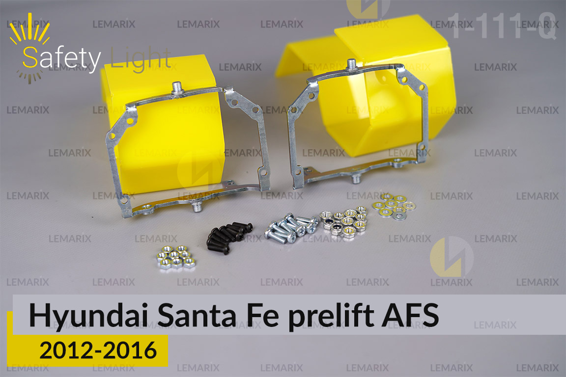 Перехідна рамка для Hyundai Santa Fe AFS (2012-2016) дорест