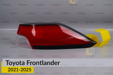 Скло заднього ліхтаря зовнішнє в крилі Toyota Frontlander (2021-2026) праве