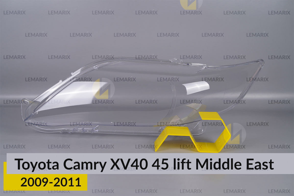 Скло фари Toyota Camry XV40 45 M. East (2009-2011) рест ліве