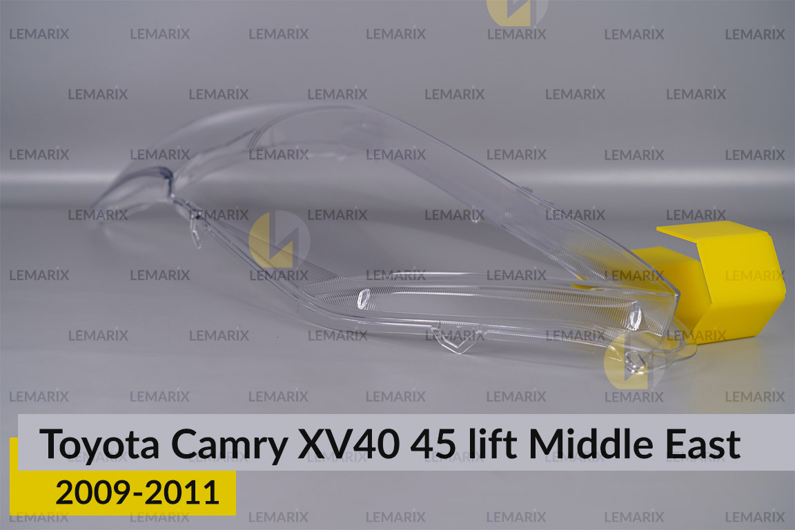 Скло фари Toyota Camry XV40 45 M. East (2009-2011) рест ліве