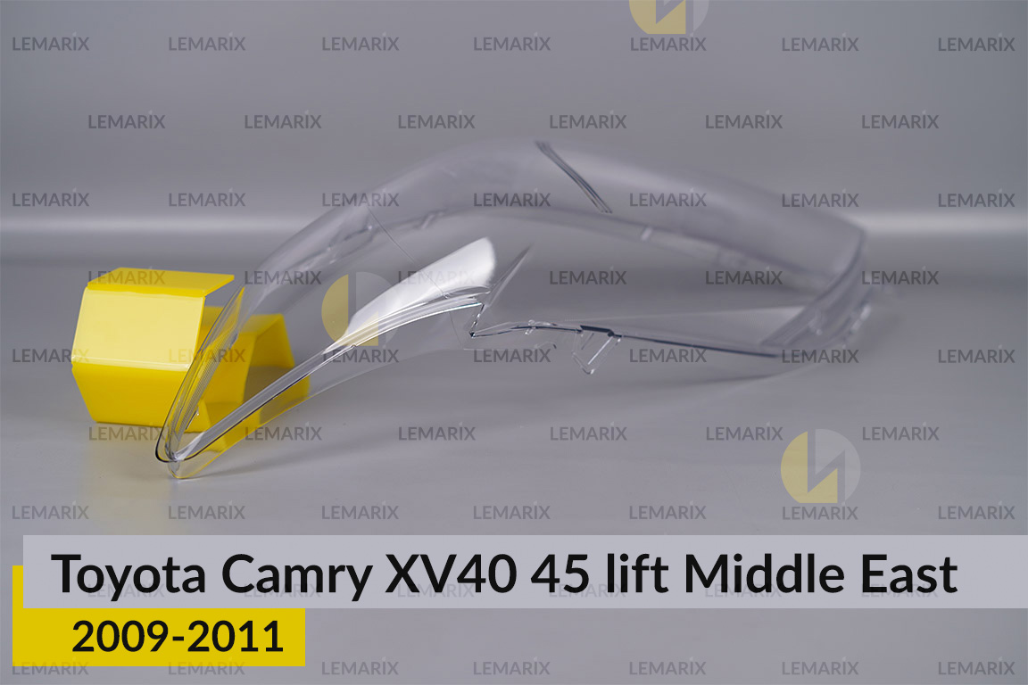 Скло фари Toyota Camry XV40 45 M. East (2009-2011) рест ліве