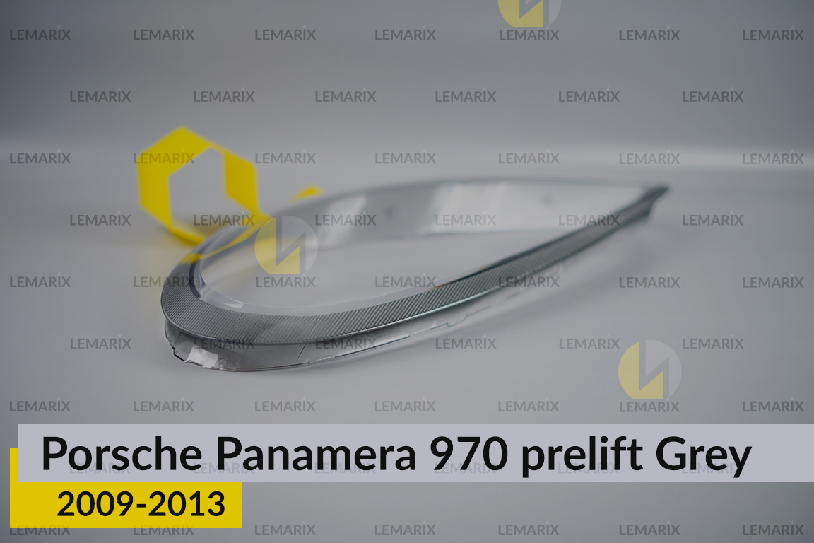 Скло фари Porsche Panamera 970 Grey (2009-2013) дорест ліве