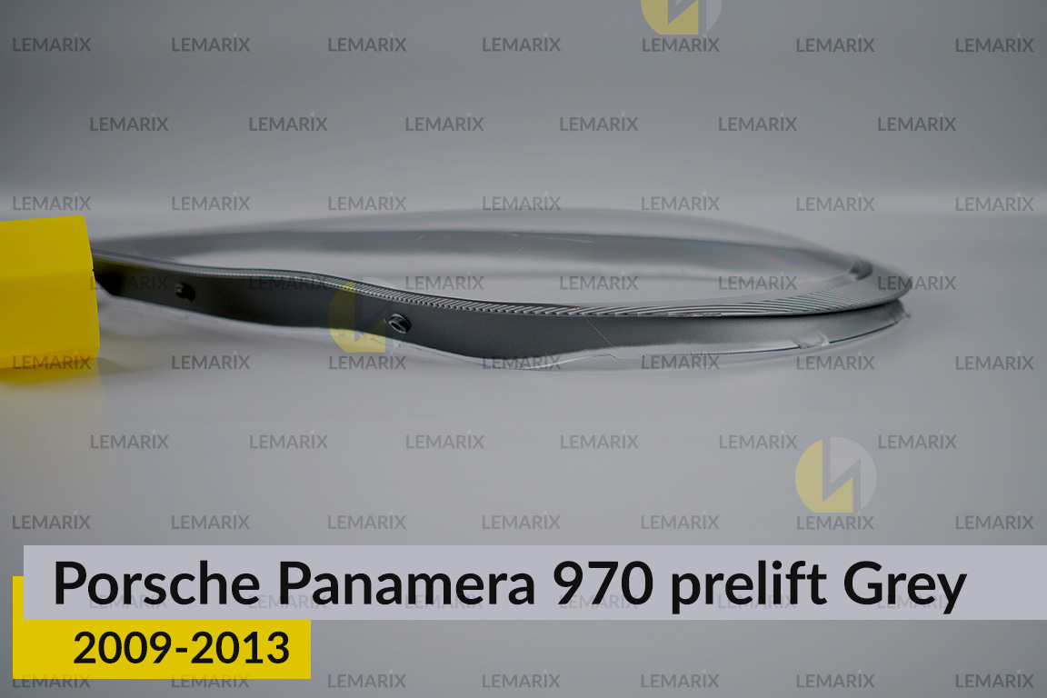Скло фари Porsche Panamera 970 Grey (2009-2013) дорест ліве